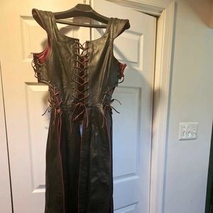 Leather Medieval/Renaissance Faire dress